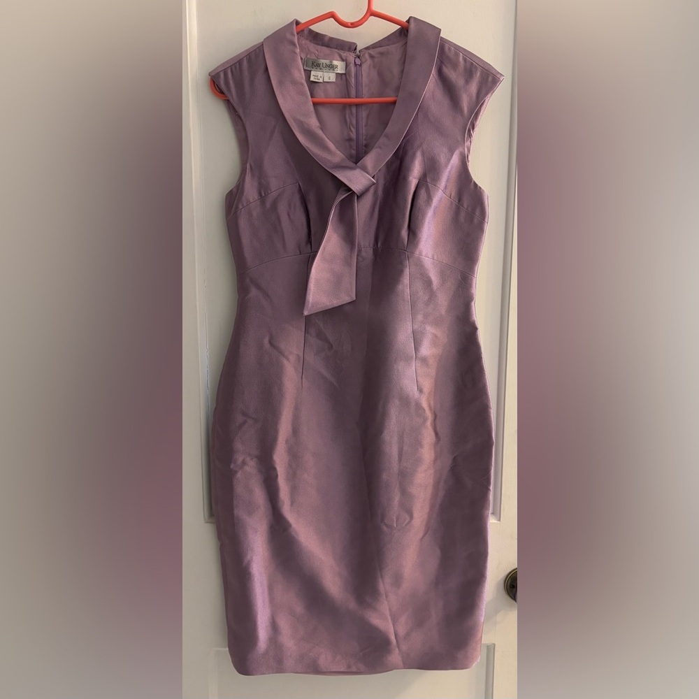 Kay Unger Wool/Silk Blend Dress Size 6